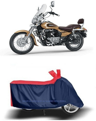 DSAMI Two Wheeler Cover for Bajaj(Avenger 400, Blue)