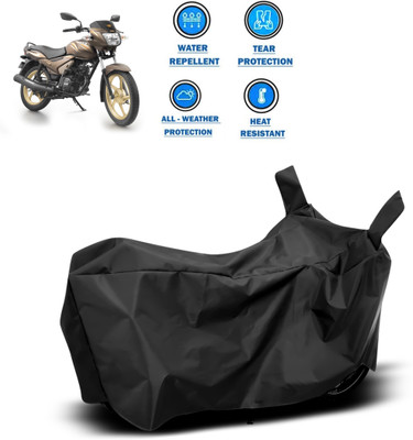 PAGORA Two Wheeler Cover for TVS(Star City, Black)