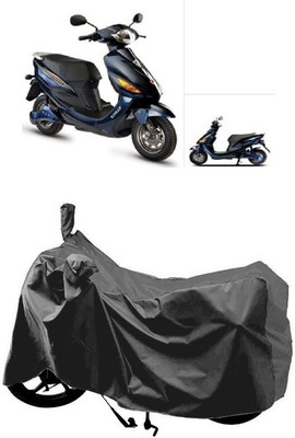 SUGASHRI Waterproof Two Wheeler Cover for Electric Cruz(X1, Grey)
