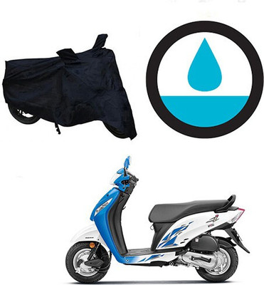 SK AUTO Two Wheeler Cover for Honda(Activa i, Black)