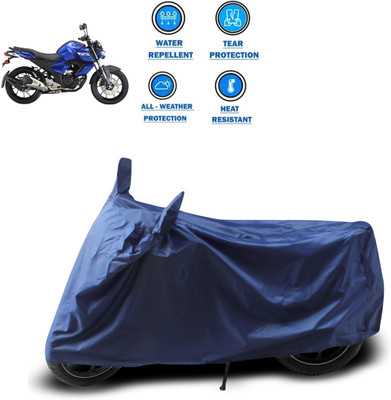 CODOKI Two Wheeler Cover for Yamaha(FZ S V3.0 FI, Blue)