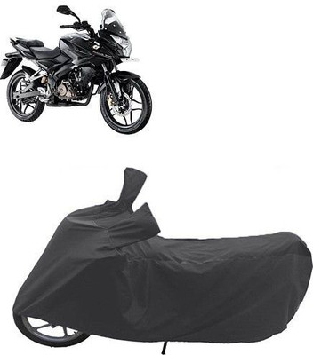 SK AUTO Two Wheeler Cover for Bajaj(Pulsar AS 150, Black)