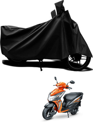 SK AUTO Two Wheeler Cover for Honda(Dio, Black)
