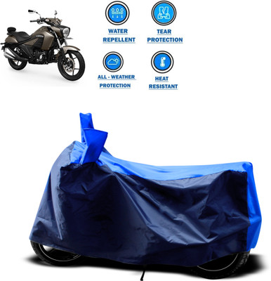 PAGORA Two Wheeler Cover for Suzuki(Intruder, Blue)