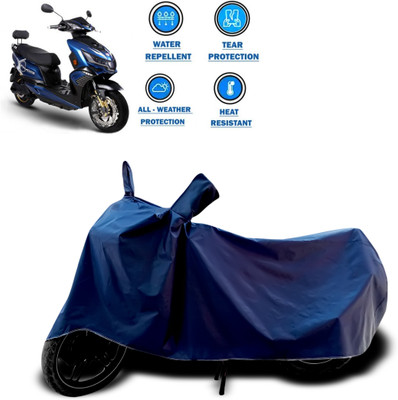 CODOKI Two Wheeler Cover for Okinawa(Praise, Blue)