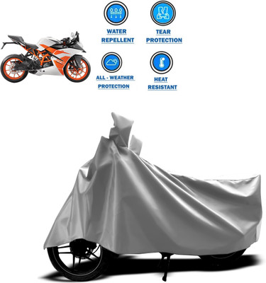 CODOKI Two Wheeler Cover for KTM(RC 200, Silver)