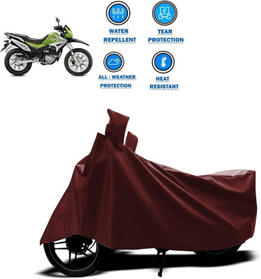 SK AUTO Two Wheeler Cover for Hero(Impulse, Maroon)