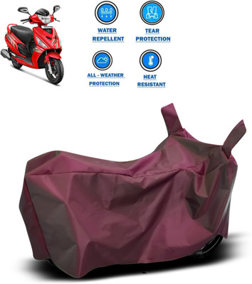PAGORA Waterproof Two Wheeler Cover for Hero(Maestro Edge, Maroon)