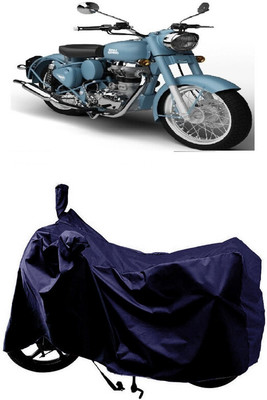SUGASHRI Waterproof Two Wheeler Cover for Royal Enfield(Classic Squadron, Blue)