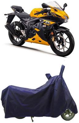 Coxtor Waterproof Two Wheeler Cover for Suzuki(GSX R150, Blue)