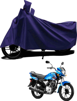 DeepShakshi AUTOMOTIVE Two Wheeler Cover for Yamaha(Saluto, Blue)