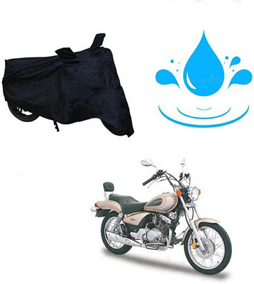 SK AUTO Waterproof Two Wheeler Cover for Yamaha(Enticer, Black)