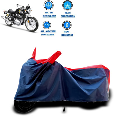 CODOKI Two Wheeler Cover for Royal Enfield(Continental GT 650, Red)