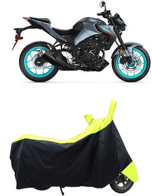 Coxtor Waterproof Two Wheeler Cover for Yamaha(MT-03, Yellow)