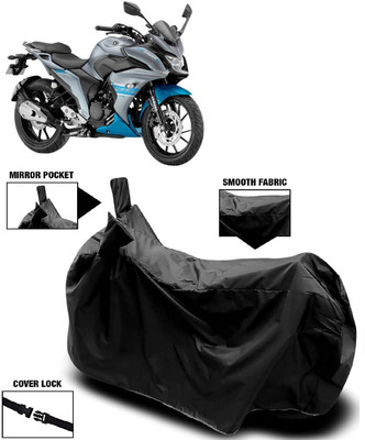MMSSTAR Waterproof Two Wheeler Cover for Yamaha(Fazer-250, Black)