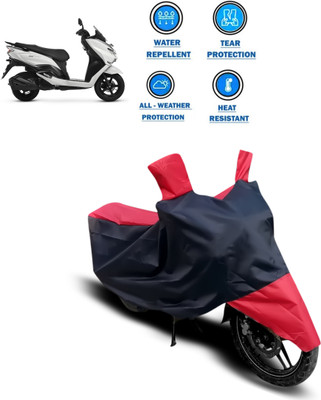 CODOKI Two Wheeler Cover for Suzuki(Burgman Street 125, Red)