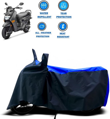 CODOKI Two Wheeler Cover for Honda(Cliq, Blue)