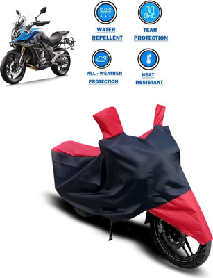 CODOKI Two Wheeler Cover for CFMoto(650MT, Red)