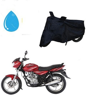 DeepShakshi AUTOMOTIVE Waterproof Two Wheeler Cover for Bajaj(Discover 125 DTS-i, Black)