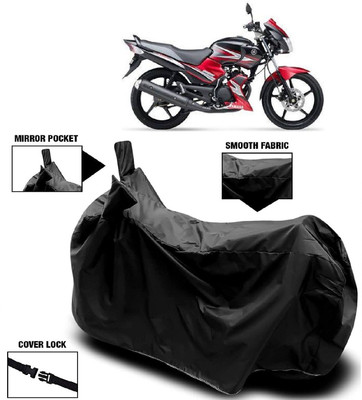 MMSSTAR Waterproof Two Wheeler Cover for Yamaha(SS, Black)