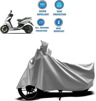 CODOKI Two Wheeler Cover for Ather(Silver)