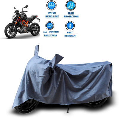 CODOKI Two Wheeler Cover for KTM(390 Duke, Grey)