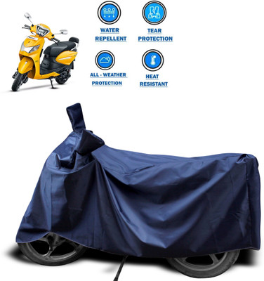 PAGORA Two Wheeler Cover for Hero(Pleasure, Blue)