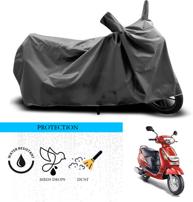 ANTHUB Waterproof Two Wheeler Cover for Mahindra(Duro 125, Grey)