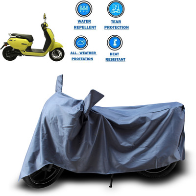 CODOKI Two Wheeler Cover for Okinawa(Lite, Grey)