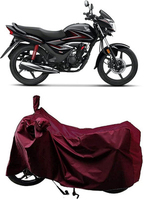 SK AUTO Two Wheeler Cover for Honda(CB Shine, Maroon)