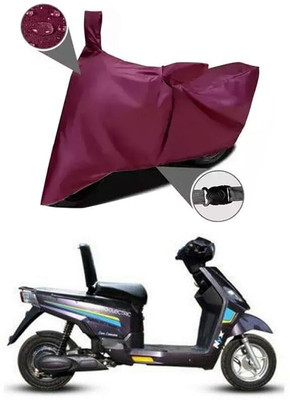 DeepShakshi AUTOMOTIVE Two Wheeler Cover for Hero(Electric NYX, Maroon)