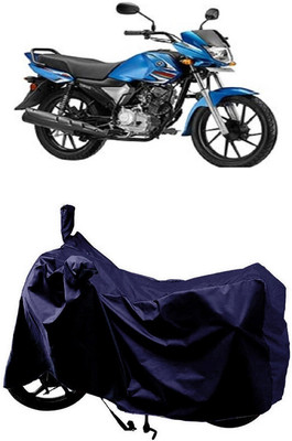 SUGASHRI Waterproof Two Wheeler Cover for Yamaha(Saluto RX BS6, Blue)