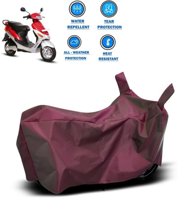 CODOKI Waterproof Two Wheeler Cover for Hero(Electric E-Sprint, Maroon)