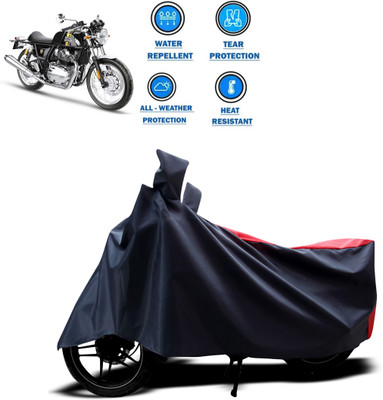 PAGORA Two Wheeler Cover for Royal Enfield(Continental GT 650, Red)