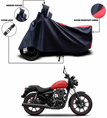 DeepShakshi AUTOMOTIVE Waterproof Two Wheeler Cover for Royal Enfield(Thunderbird 350, Red)