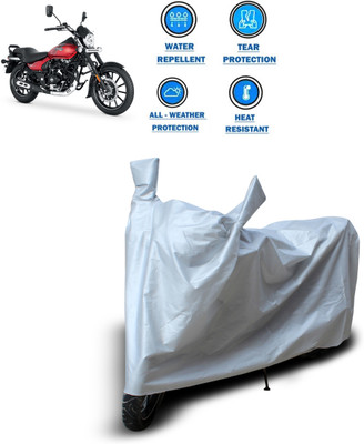 CODOKI Two Wheeler Cover for Bajaj(Avenger 160 Street, Silver)