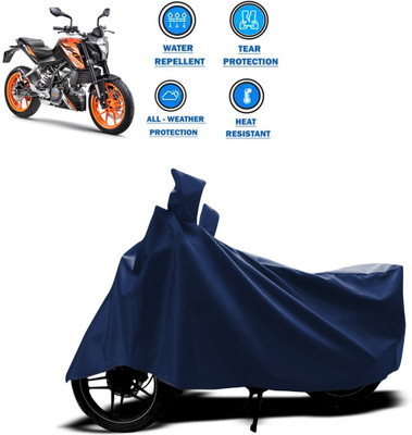 PAGORA Two Wheeler Cover for KTM(125 Duke, Blue)