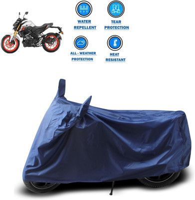 GOSHIV-car and bike accessories Two Wheeler Cover for Yamaha(Blue)