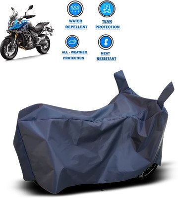 PAGORA Two Wheeler Cover for CFMoto(650MT, Blue)