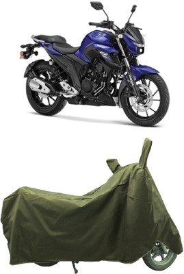 Coxtor Waterproof Two Wheeler Cover for Yamaha(FZ-25, Gold)