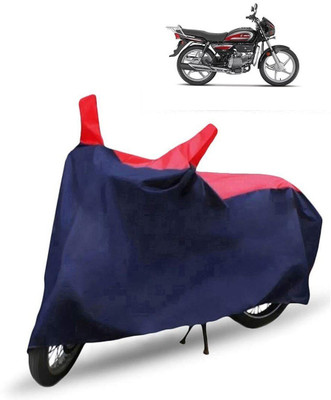 MMSSTAR Waterproof Two Wheeler Cover for Hero(Splendor Plus, Red, Blue)