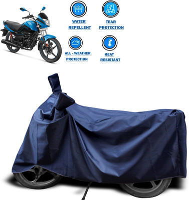 CODOKI Two Wheeler Cover for Hero(MotoCorp Splendor iSmart, Blue)