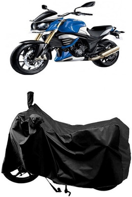 SUGASHRI Waterproof Two Wheeler Cover for Mahindra(MOJO XT 300, Black)