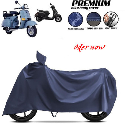 SK AUTO Waterproof Two Wheeler Cover for Bajaj(Chetak, Blue)