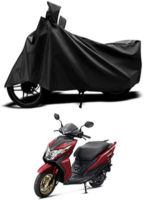 DeepShakshi AUTOMOTIVE Waterproof Two Wheeler Cover for Honda(Dio, Black)