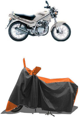 SUGASHRI Waterproof Two Wheeler Cover for Kinetic(K4, Orange, Black)