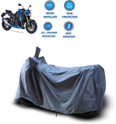 CODOKI Waterproof Two Wheeler Cover for Suzuki(GSX, Grey)