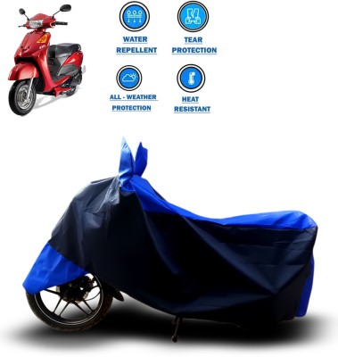 PAGORA Two Wheeler Cover for Indus(Yo EXL, Blue)