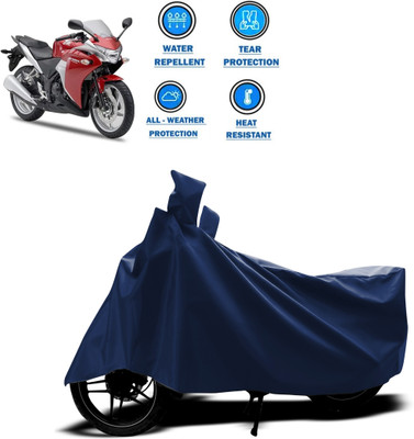 PAGORA Two Wheeler Cover for Honda(CBR 150R, Blue)