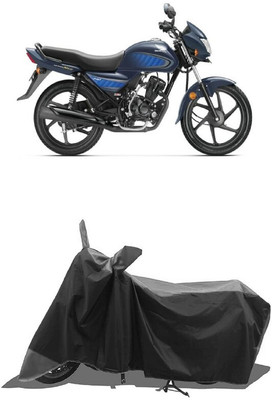 SUGASHRI Waterproof Two Wheeler Cover for Honda(Neo BS6, Grey, Black)